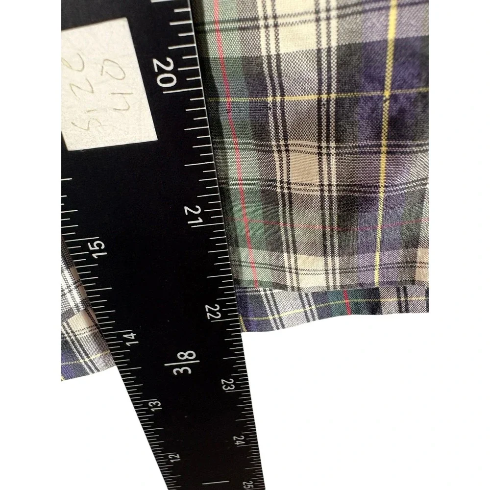 Vintage Polo Ralph Lauren Shorts Men's Size 40 Multi Plaid Heritage Casual 90s
